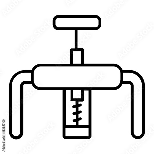 Opener icon. outline icon