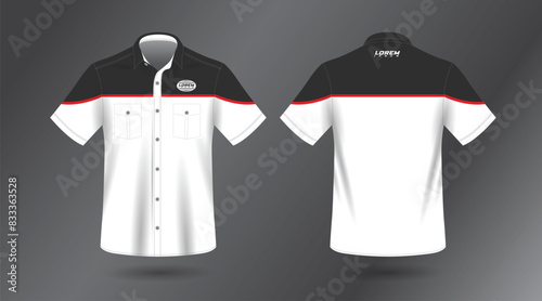 simple man short sleeve work shirt