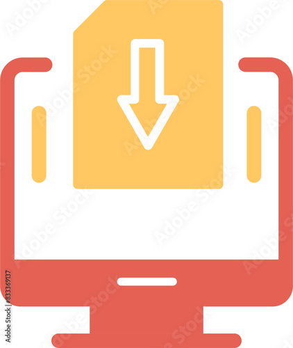 Down Vector Icon