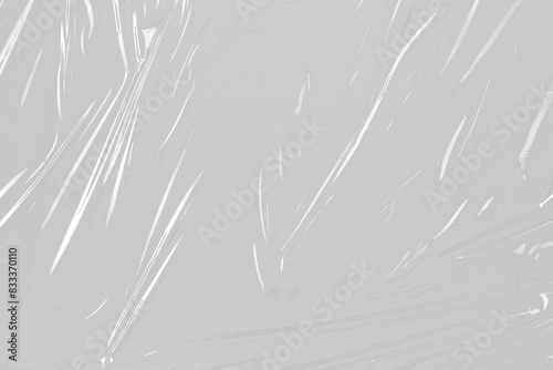 Plastic Surface Bag Pack Box Transparent Case Texture Overlay Effect Mockup Template