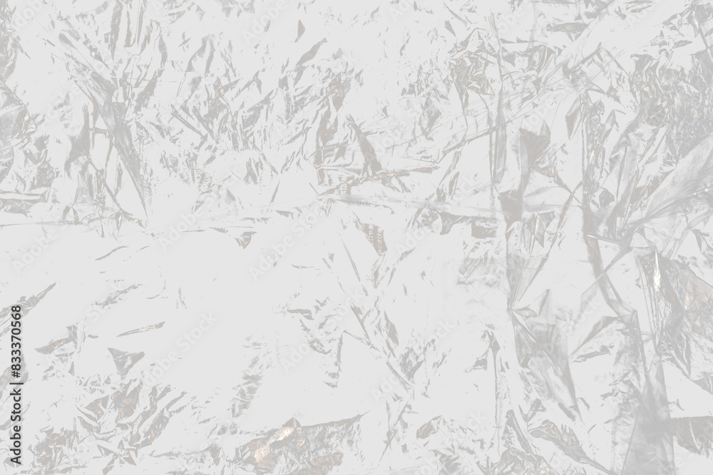 Naklejka premium Plastic Surface Bag Pack Box Transparent Case Texture Overlay Effect Mockup Template