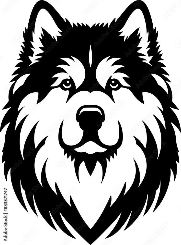 Fototapeta premium Alaskan Malamute12