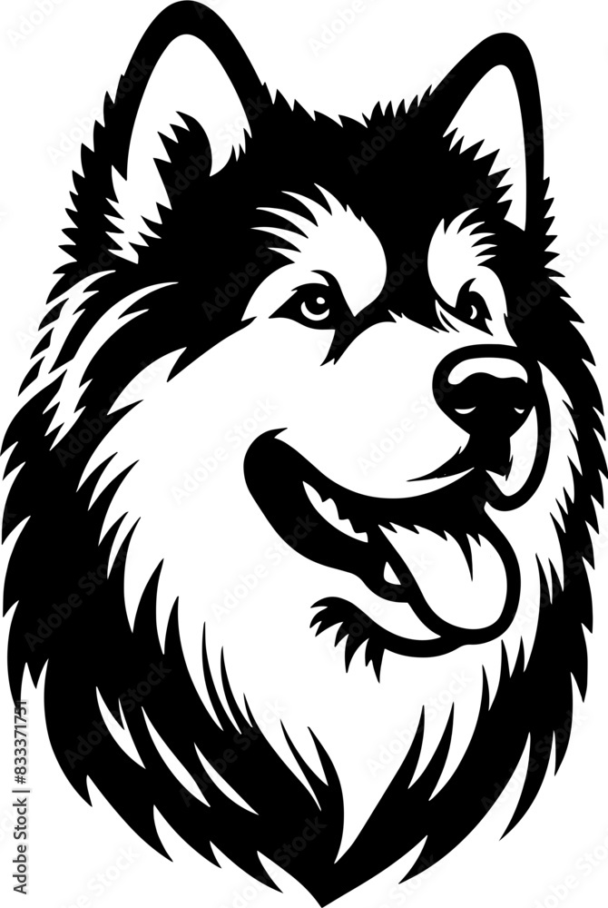 Naklejka premium Alaskan Malamute7
