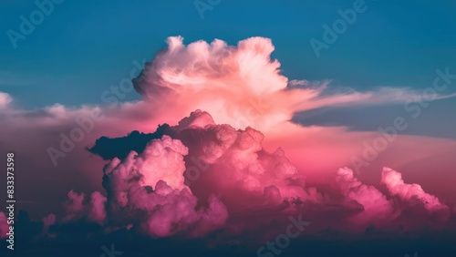 Colorful Cloudscape Painting