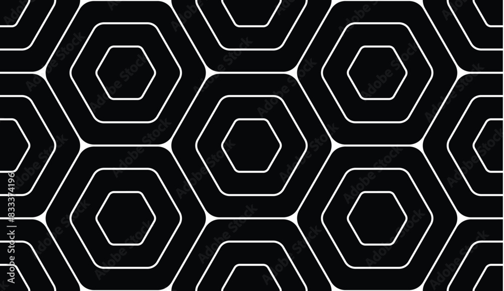 Seamless Honeycomb Pattern. Geometry pattern hexagon. Flat style Seamless Honeycomb Pattern. Geometry pattern hexagon. Flat style