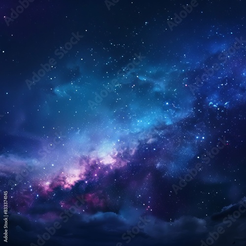 Sky GalaxyCloud with Nebula and Stars