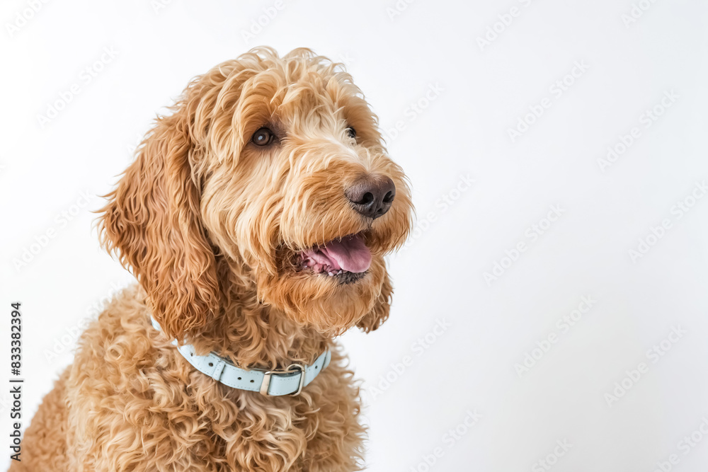 Fototapeta premium Happy Dog with Tongue Out