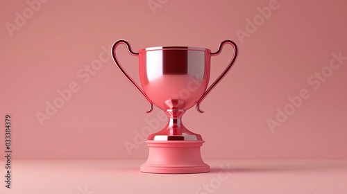 Trophy A trophy or award, symbolizing recognition of an achievement