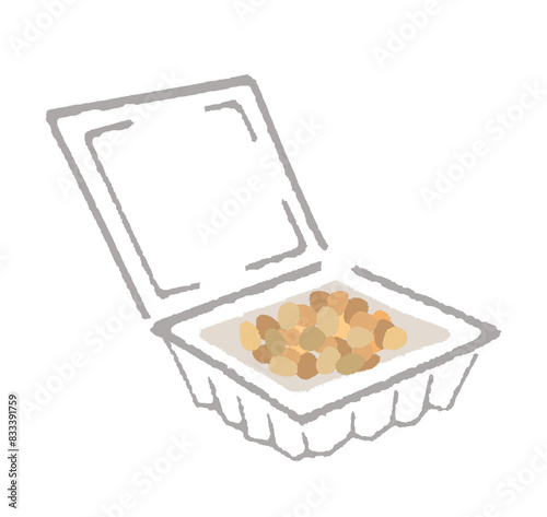 納豆　パック　食べ物