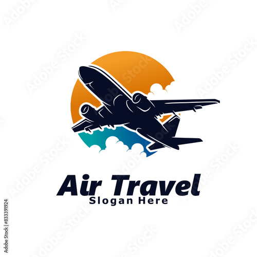Air travel Logo Template Design Vector