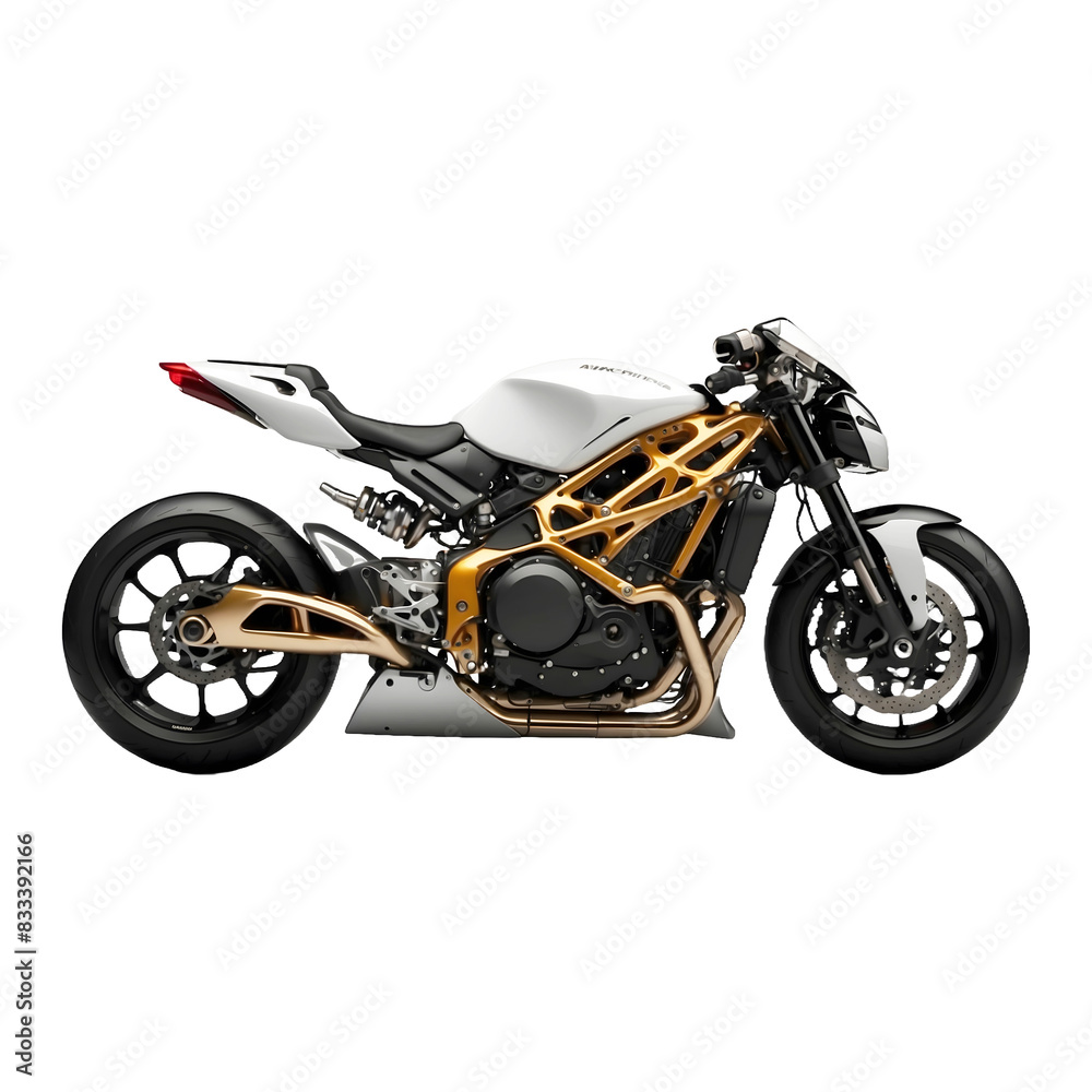 Luxury bike isolated on a transparent background motorcycle Luxury bike isolated on a transparent background motorcycle