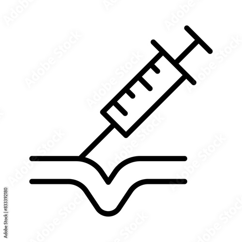Botox injection icon