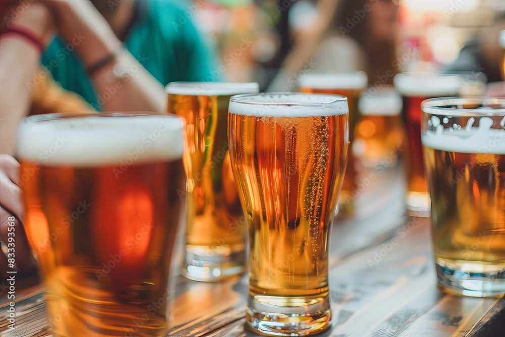 Group of people drinking beer Group of people drinking beer