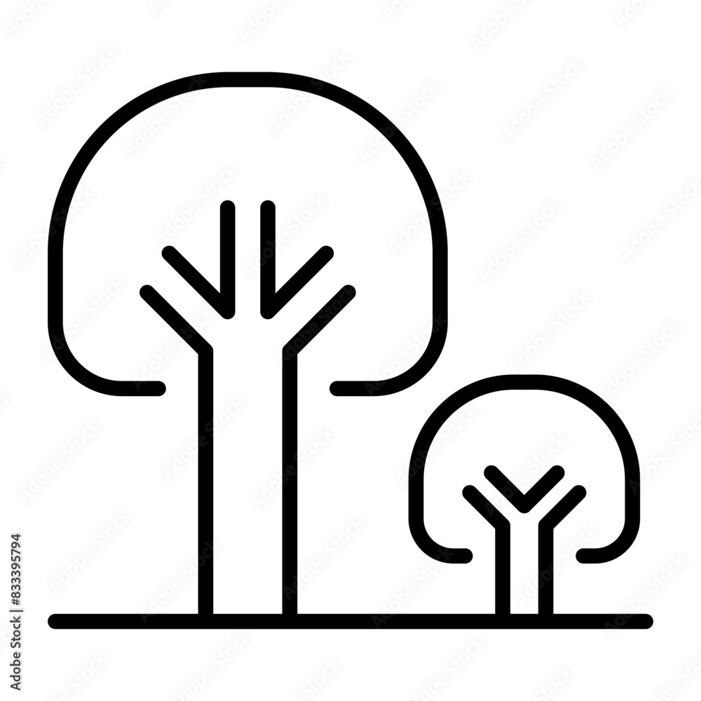 Fototapeta premium Tree icon
