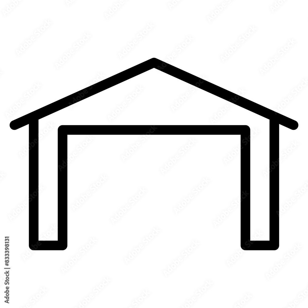 Fototapeta premium garage icon