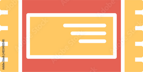 Tickets Vector Icon