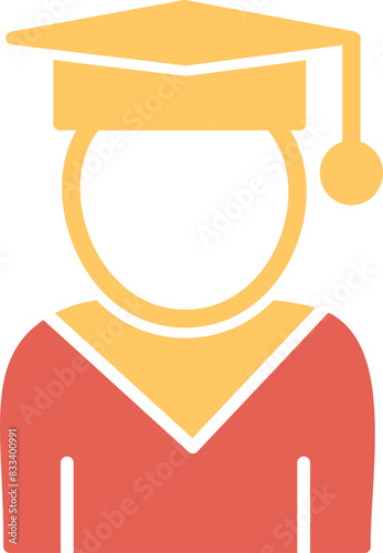 Female Student Vector Icon