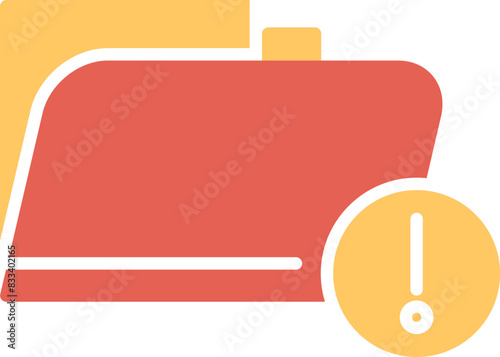 Vulnerable Folder Vector Icon