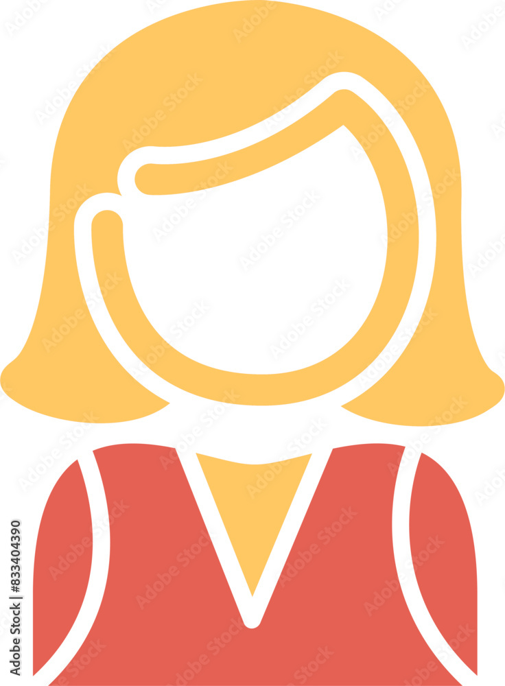 Elegant Lady Vector Icon Elegant Lady Vector Icon