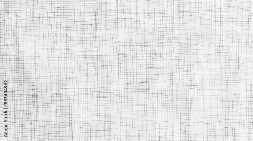 Seamless white linen texture overlay with transparent background. Soft and light linen texture with natural variations.