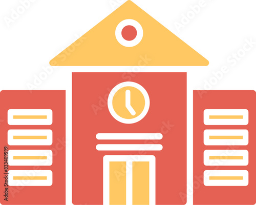 University Campus Vector Icon