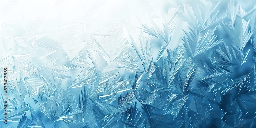 Winter frost patterns on glass. Ice crystals. Abstract light blank cold winter background or wallpaper. Frost patterns on frozen window. Frosted glass. Freezing effect. Frostwork. Harsh season. Cold Winter frost patterns on glass. Ice crystals. Abstract light blank cold winter background or wallpaper. Frost patterns on frozen window. Frosted glass. Freezing effect. Frostwork. Harsh season. Cold