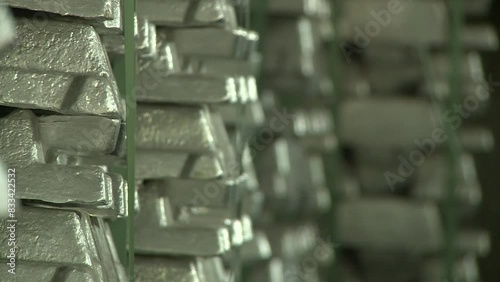 aluminum ingots
