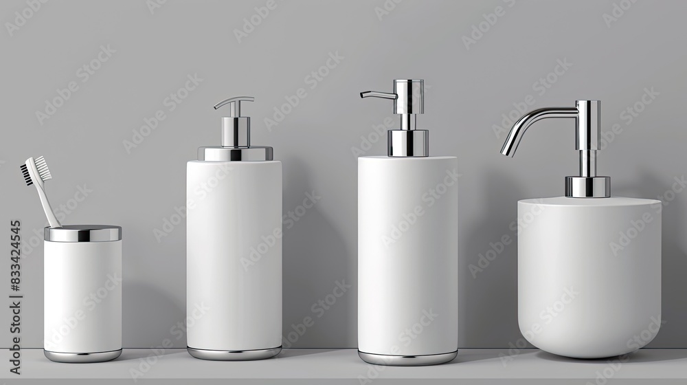 a single hotel amenity product on a light gray background for promotional purposes. a single hotel amenity product on a light gray background for promotional purposes.