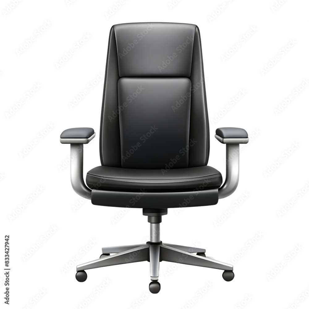 Task chair isolated on transparent background Task chair isolated on transparent background