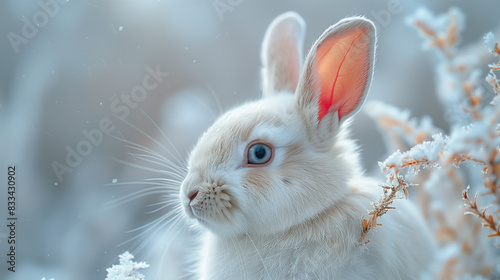 white rabbit