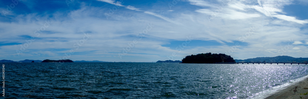 夏の竹島の風景 夏の竹島の風景