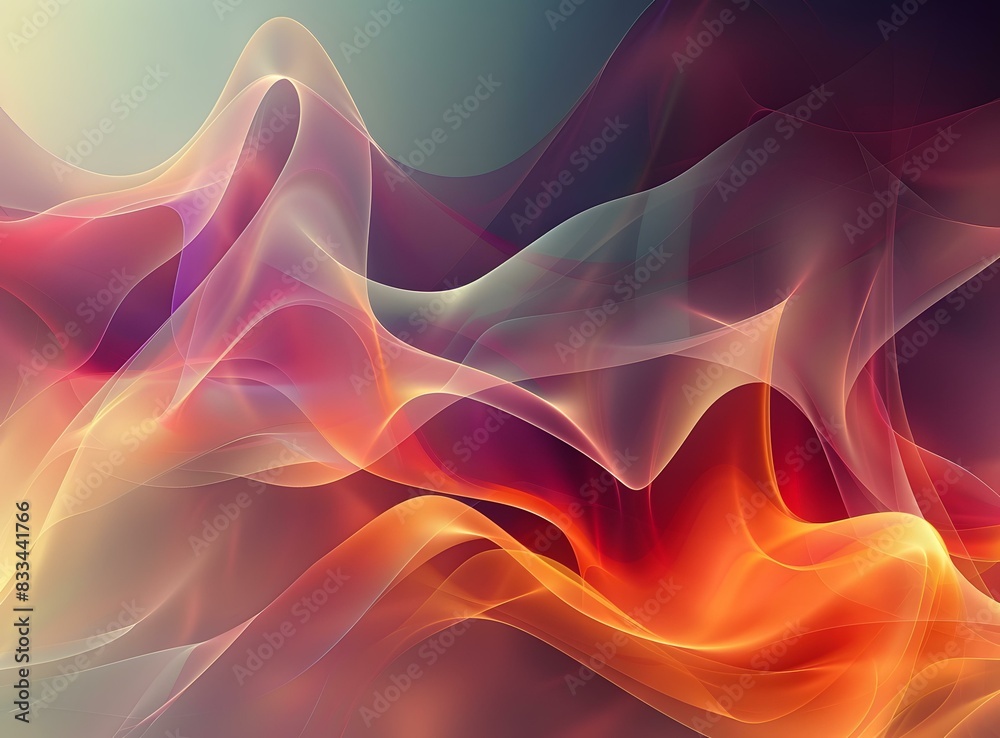 Obraz premium Colorful Waves