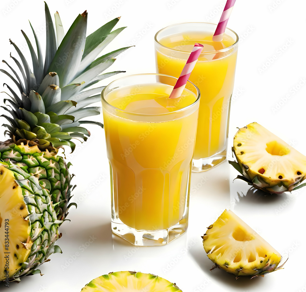 pineapple juice and fruits pineapple juice and fruits