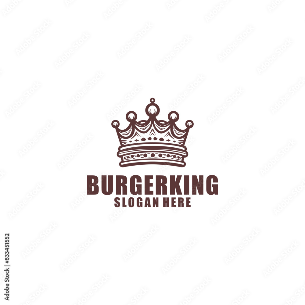King burger logo vector illustration King burger logo vector illustration
