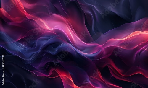 Abstract backgrounds with fluid, flowing visuals, deep shades of indigo, maroon, and black swirling together
