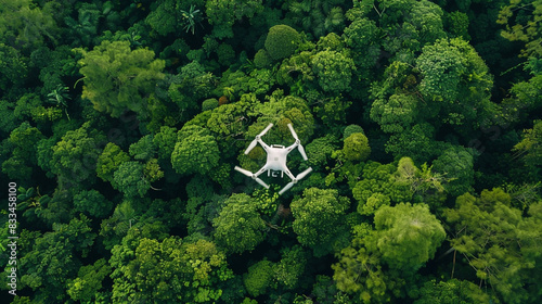 Aerial Drone Monitoring and Mapping Forest for Forestry Management and Disaster Assessment © Moritz