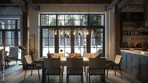 Chic Dining Area