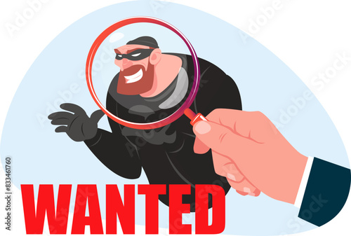 criminal search concept