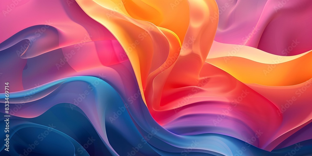 Colorful abstract painting Colorful abstract painting