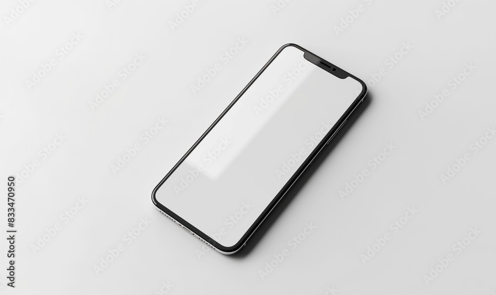 Mobile Phone with Blank Screen Display Mobile Phone with Blank Screen Display