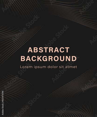 Luxurious Art Deco Dark Gradients Background for Premium Designs. Luxury, upscale, expensive, sophisticated, elegant, art deco, dark tones, exclusive, chic, prestigious, glamorous, high-quality