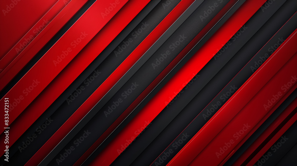 Red and Black Diagonal Striped Pattern Red and Black Diagonal Striped Pattern