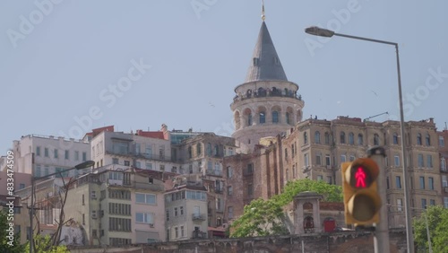 Galata Tower Lanndscape View  photo