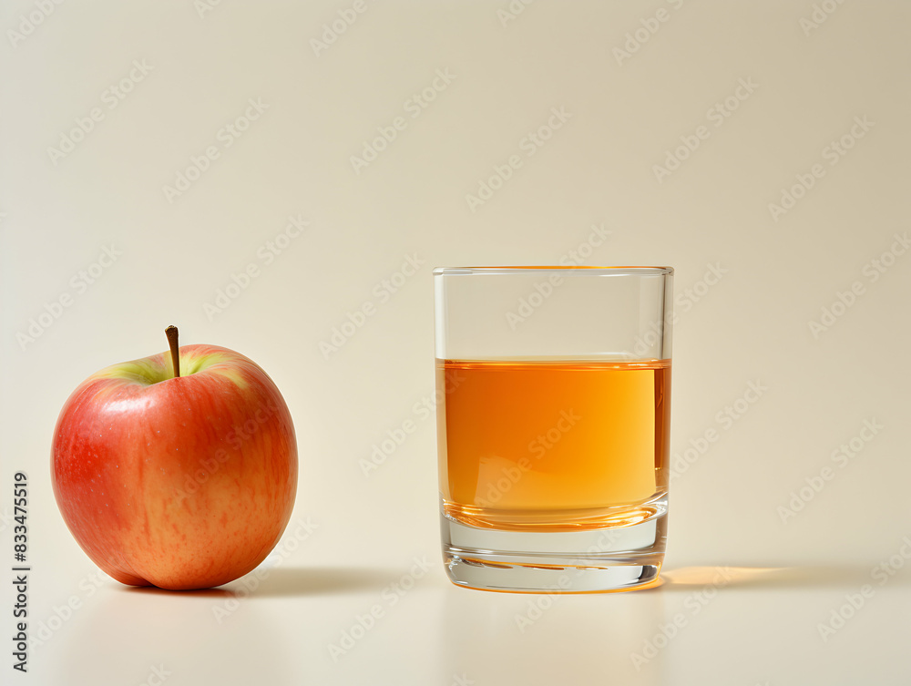 A Glass of apple juice with red apples, Refreshing and healthy apple juice with apple slice and ice in a glass with summer background, Apple juice photo A Glass of apple juice with red apples, Refreshing and healthy apple juice with apple slice and ice in a glass with summer background, Apple juice photo
