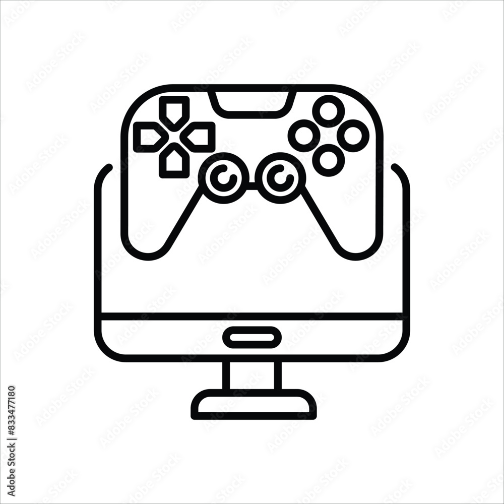 Game vector icon Game vector icon