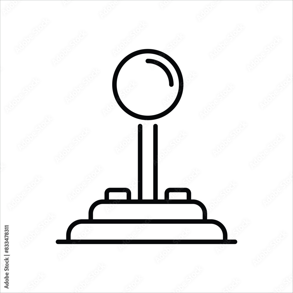 Joystick vector icon Joystick vector icon