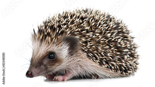 Four-toed Hedgehog Atelerix albiventris 3 weeks, generative ai photo