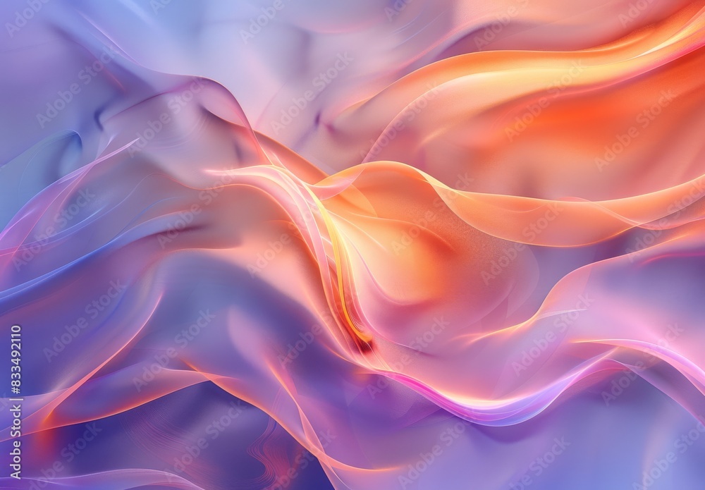 A smooth-shaped abstract background. A smooth-shaped abstract background.