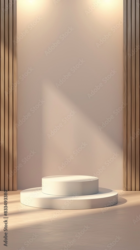Simple Podium for Effective Product Display Advertisement Simple Podium for Effective Product Display Advertisement
