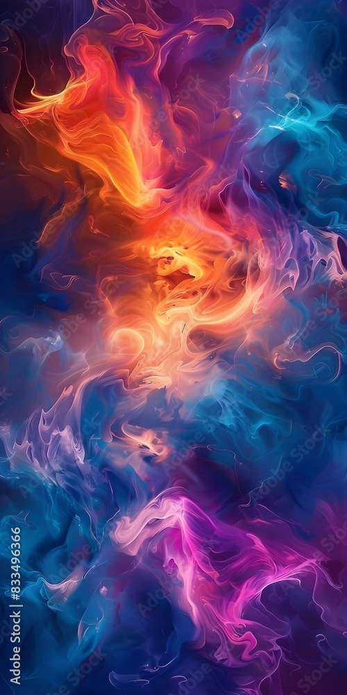 Colorful Flames